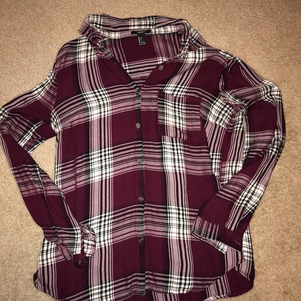 Long sleeve flannel